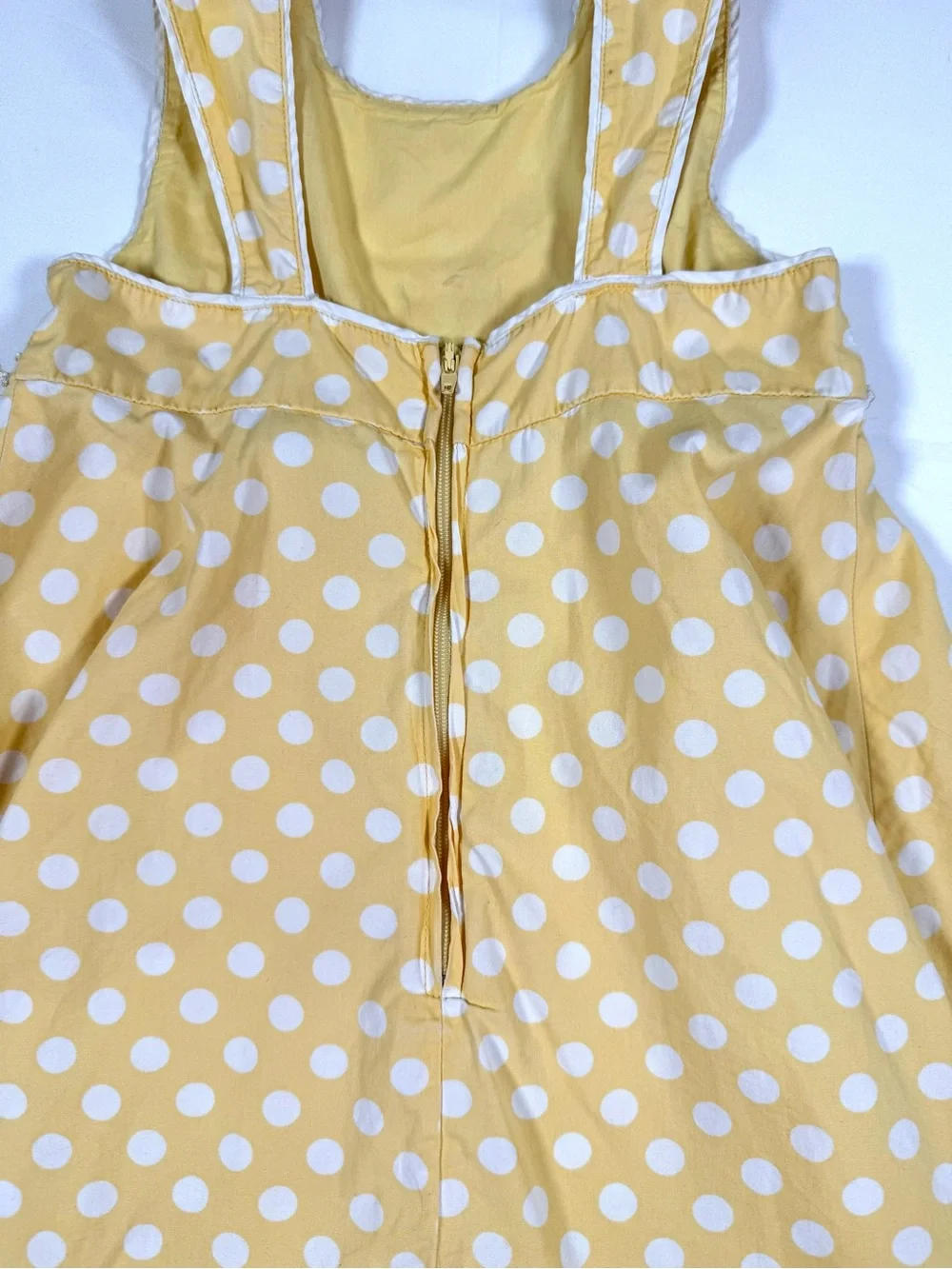 VINTAGE GYMBOREE Girls Lady Daisy Sundress 4T Dot Daisy Applique Cottagecore